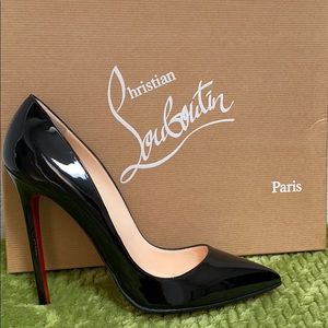 Black Christian Louboutin Stilettos